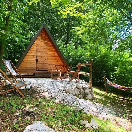 Glamping Krn Hotel Kobarid Exterior photo