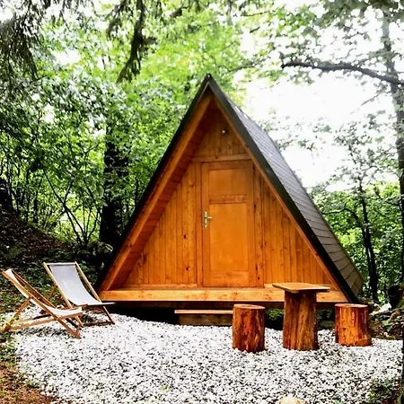 Glamping Krn Hotel Kobarid Exterior photo