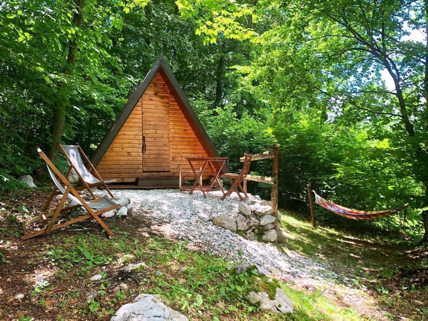 Luxury tent Glamping Krn Kobarid